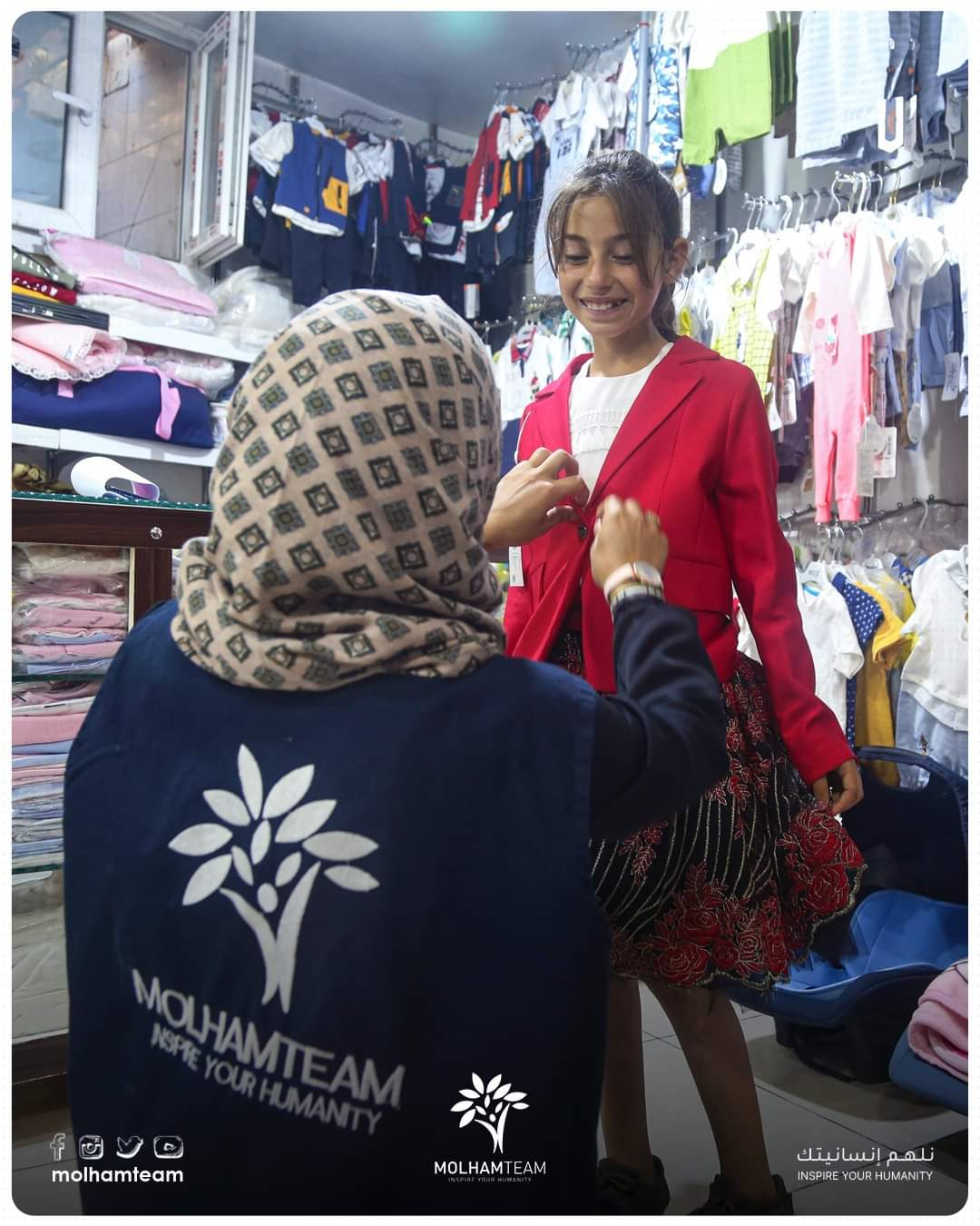 Molham Volunteering Team Update status 08 July 2022